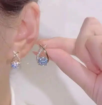 Boucles d'oreilles nuit scintillante