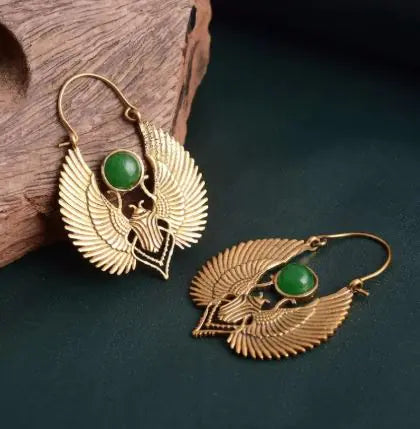 Boucles d’Oreilles Ailes d’Horus
