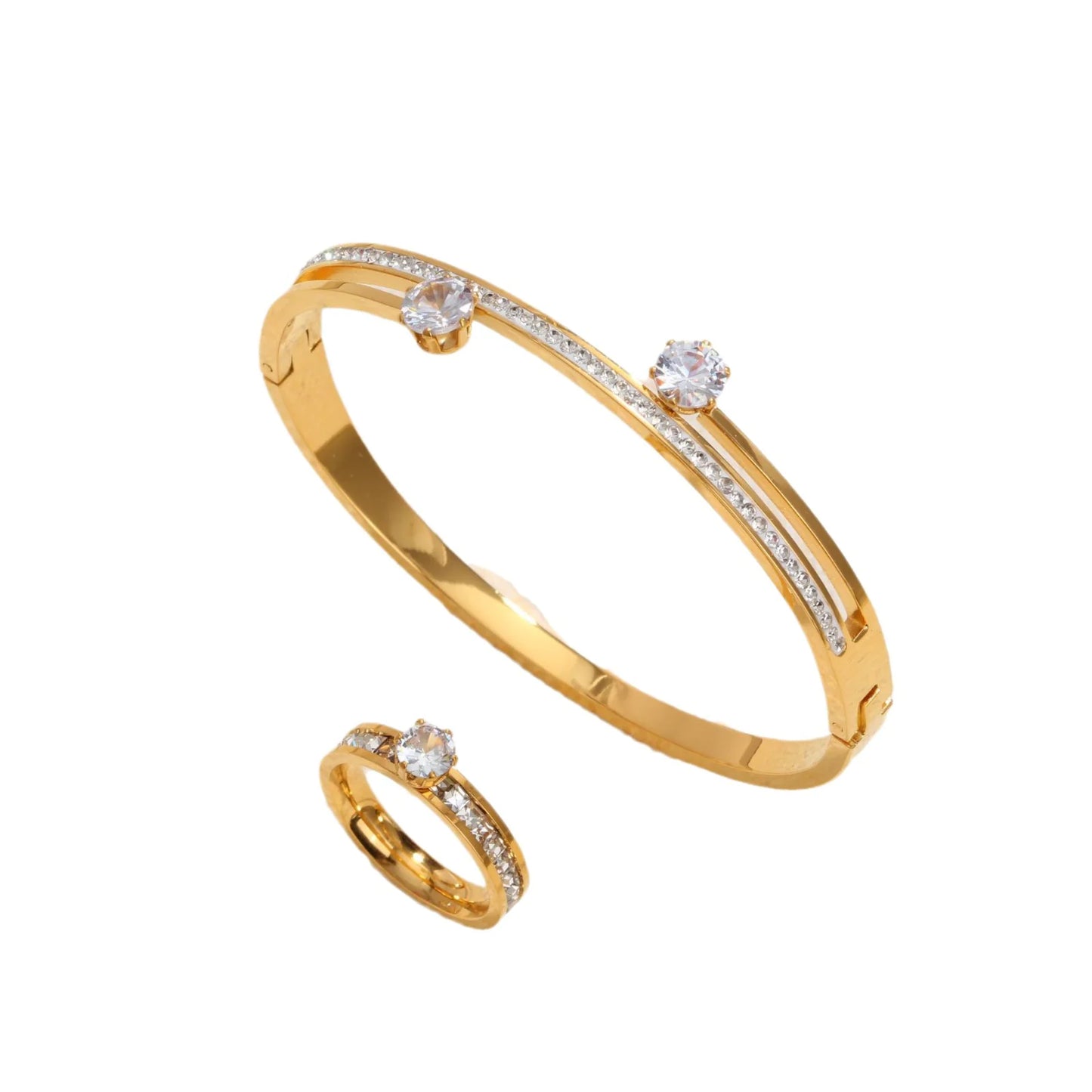 Ensemble Bracelet/Bague Sothis