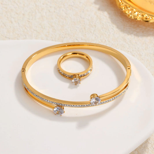 Ensemble Bracelet/Bague Sothis