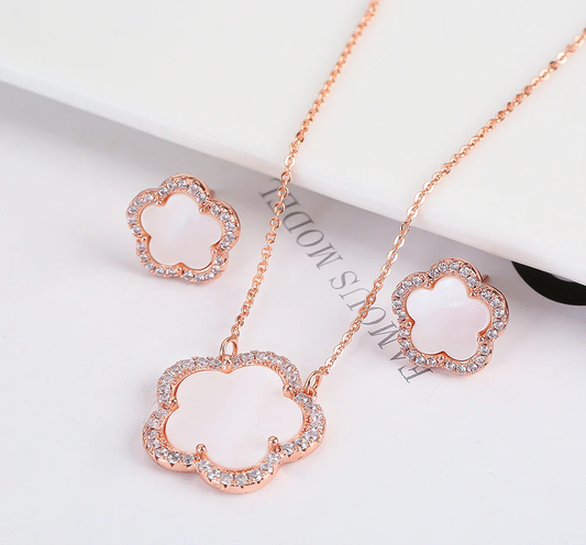 Parure Fleurs de Larmes