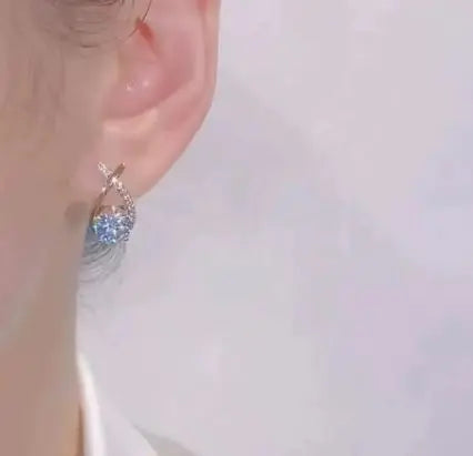Boucles d'oreilles nuit scintillante