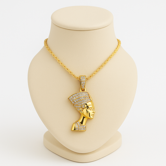 Collier Pendentif Nefertiti